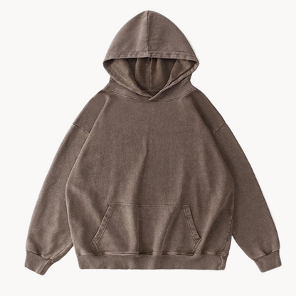 Bratis – vintage-fleece-komfort-hoodie für herren