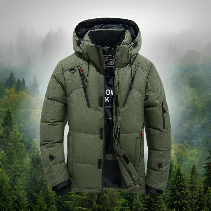 Arctic Shield Herren-Daunenparka mit abnehmbarer Kapuze