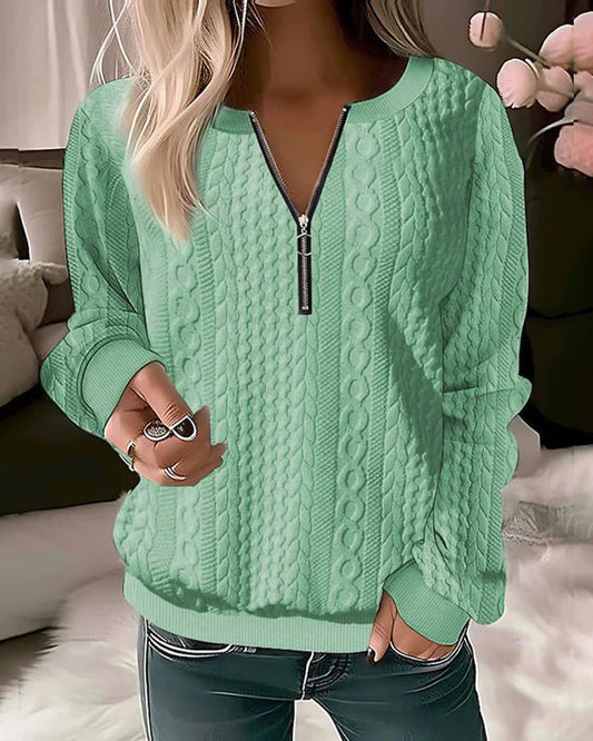 Aurora - warmer pullover mit Stil!