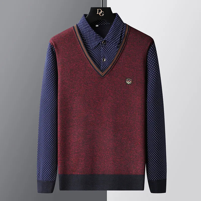 Karl - polo-pullover