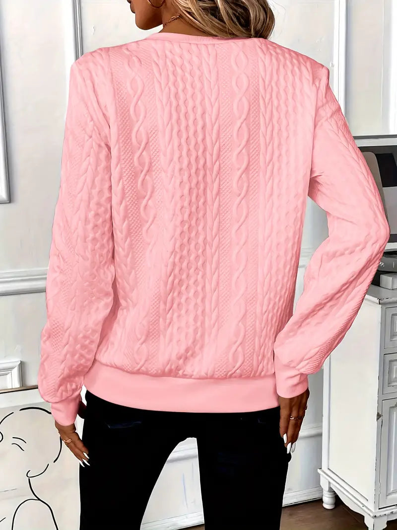 Aurora - warmer pullover mit Stil!