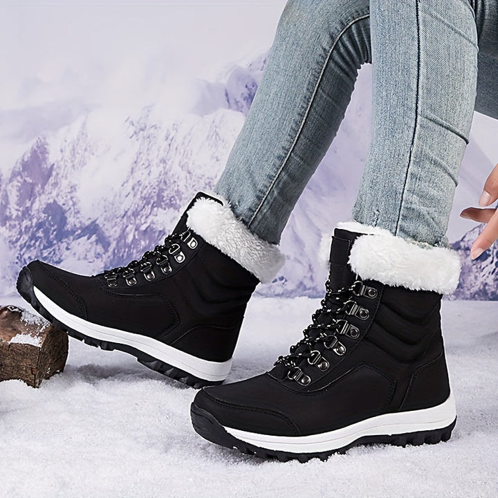 Hochwertige thermo-wanderstiefel für damen