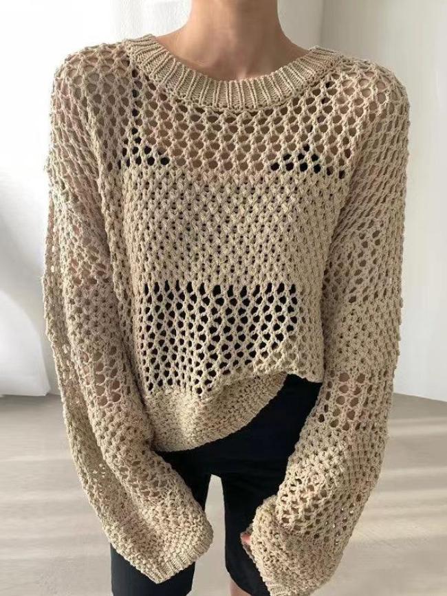 Gabriella – trendiger strickpullover für damen