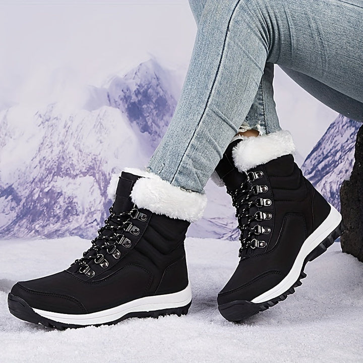 Hochwertige thermo-wanderstiefel für damen