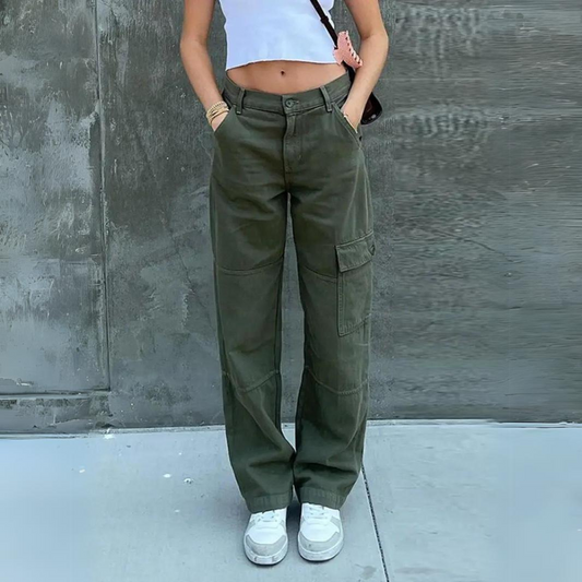 Senja - trendige damen-cargohose für einen lässigen look