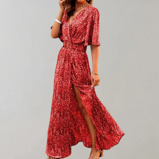 Maxi-wickel-sommerkleid