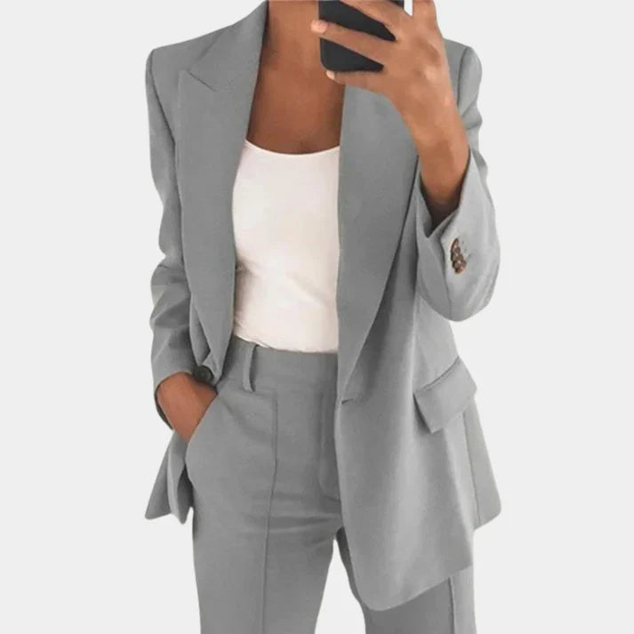 Stilvolles blazer-set für damen