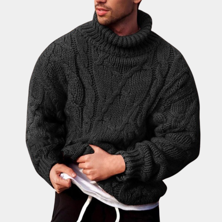 Bequemer pullover für herren