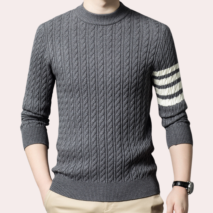 Dietrich – eleganter gestrickter herrenpullover