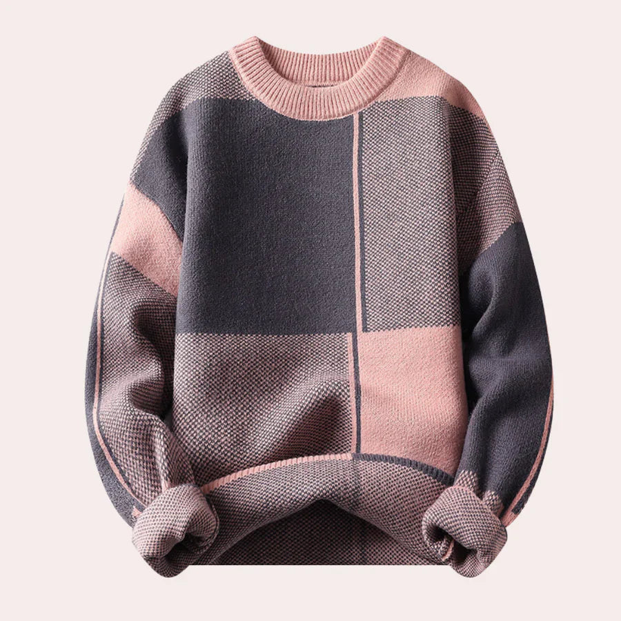 Caspar – trendiger herrenpullover