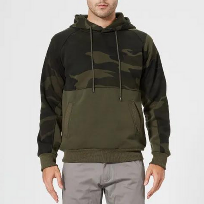 Costas – verstellbarer camouflage-hoodie für herren