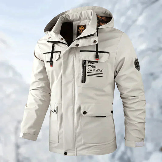 Arcticdefender – wind- und wasserdichte winterjacke für extreme bedingungen