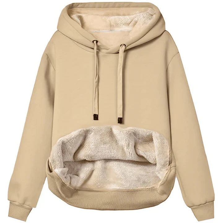 Furriela fleece-hoodie – absoluter Komfort für den winter