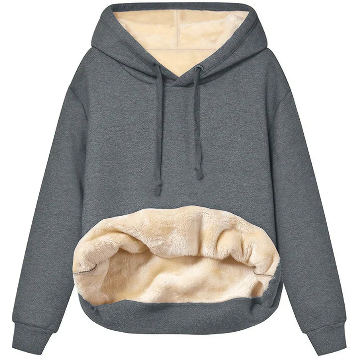 Furriela fleece-hoodie – absoluter Komfort für den winter