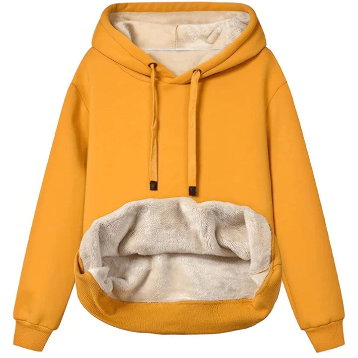 Furriela fleece-hoodie – absoluter Komfort für den winter