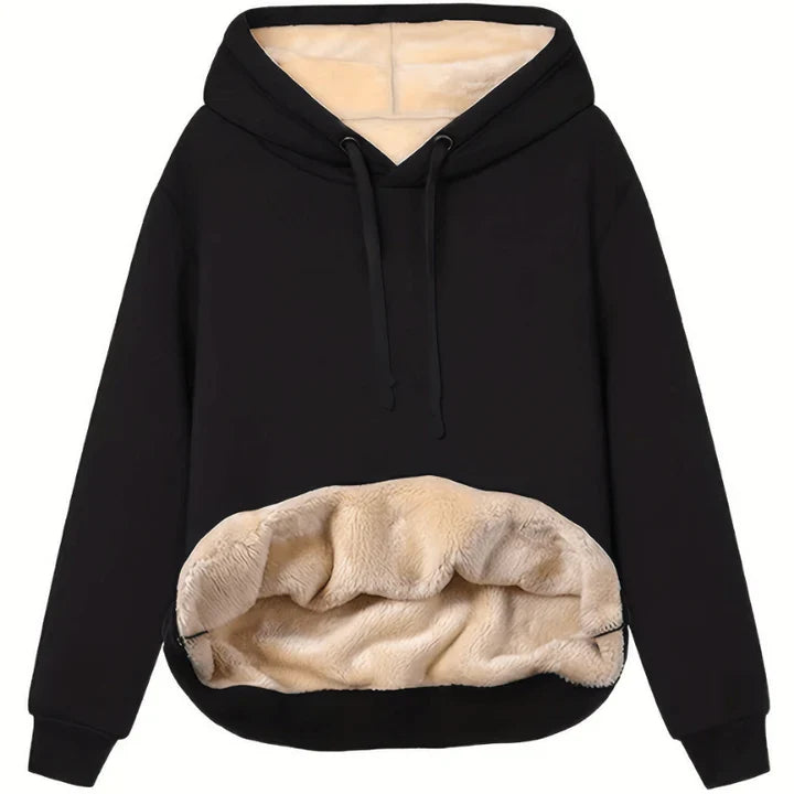 Furriela fleece-hoodie – absoluter Komfort für den winter