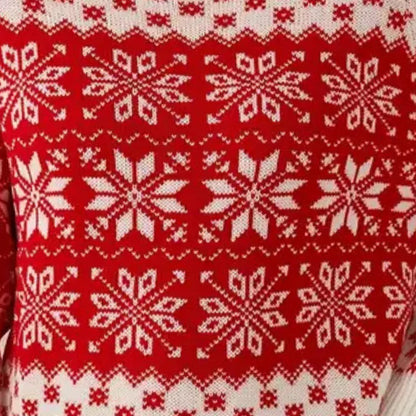 Guida - weihnachts-schneeflocken-pullover für damen