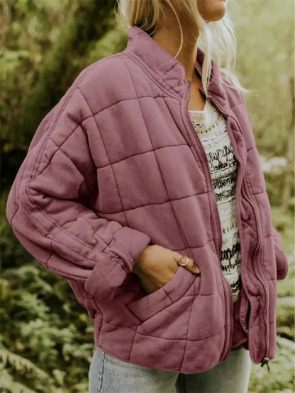 Helene ubergangsjacke - übergrobe, dicke jacke für frauen