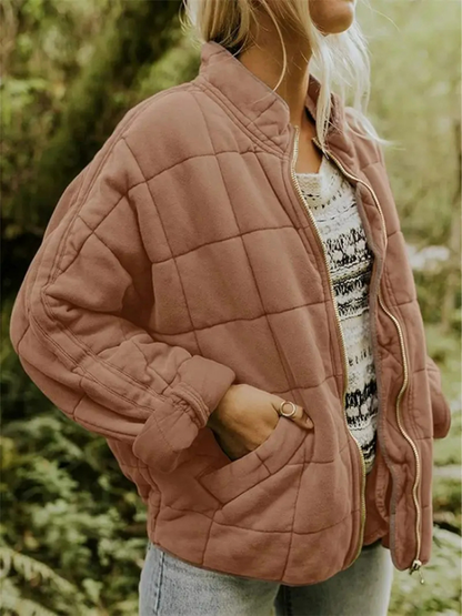 Helene ubergangsjacke - übergrobe, dicke jacke für frauen