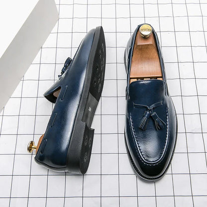 Krusoe | Handgefertigte Loafers Schuhe für Männer