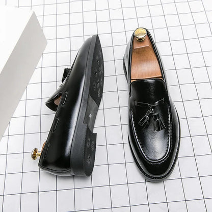 Krusoe | Handgefertigte Loafers Schuhe für Männer