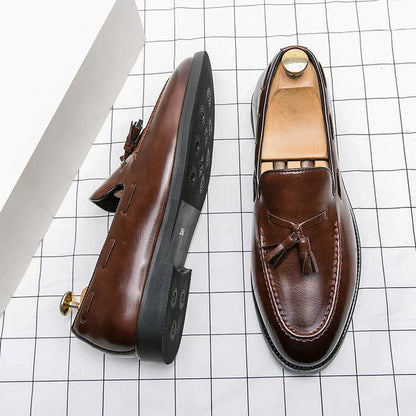 Krusoe | Handgefertigte Loafers Schuhe für Männer