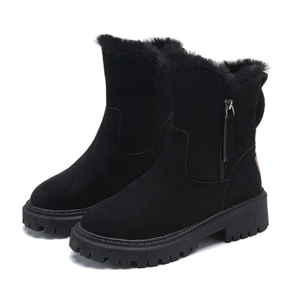 Tanja – knöchelhohe schneestiefel für damen