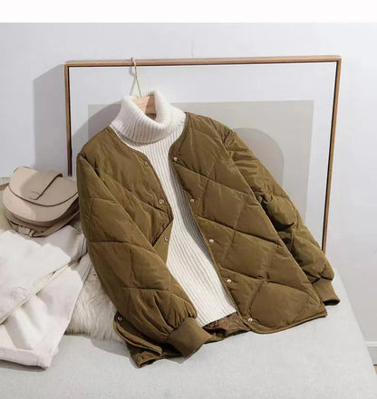 Vielseitige damenjacke für herbst und winter - modisch und warm