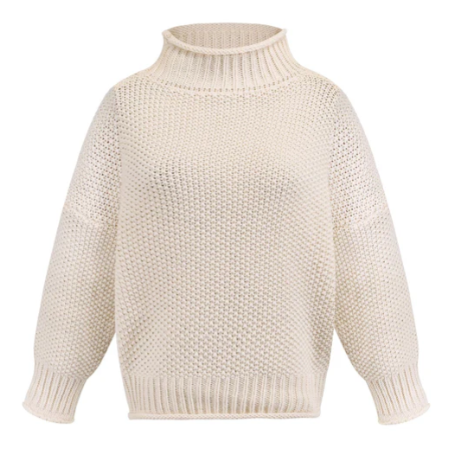 Mia – rollkragenpullover für damen