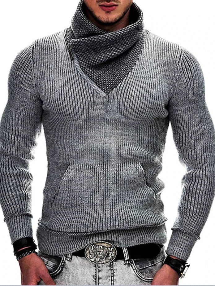 Elijah – modischer strickpullover im harajuku-stil für herren