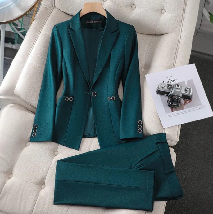 Laura - elegantes set aus blazer und hose