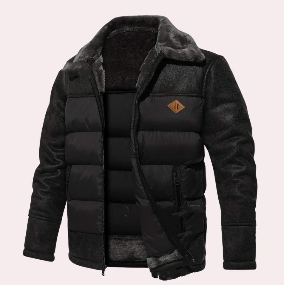 Ferran – kuschelige winterjacke für herren