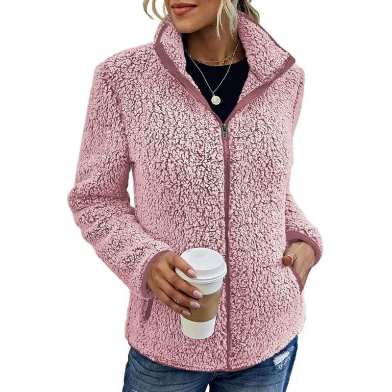 Winter-fleecejacke für damen – tryne