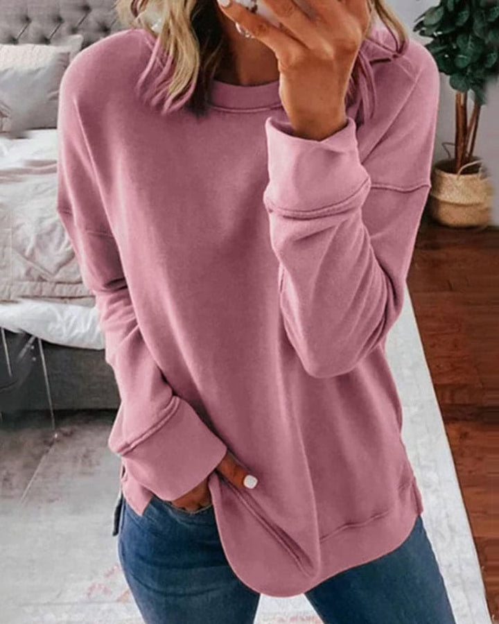 Klassisches damen-sweatshirt – weich und bequem