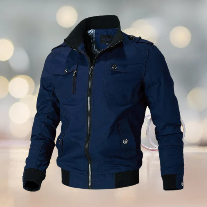 Oliver – stylische bomberjacke für herren