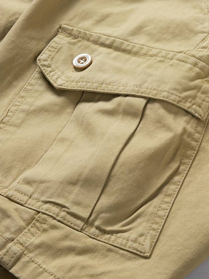 James – lässige cargoshorts mit mehreren taschen für herren