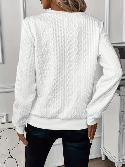 Aurora - warmer pullover mit Stil!