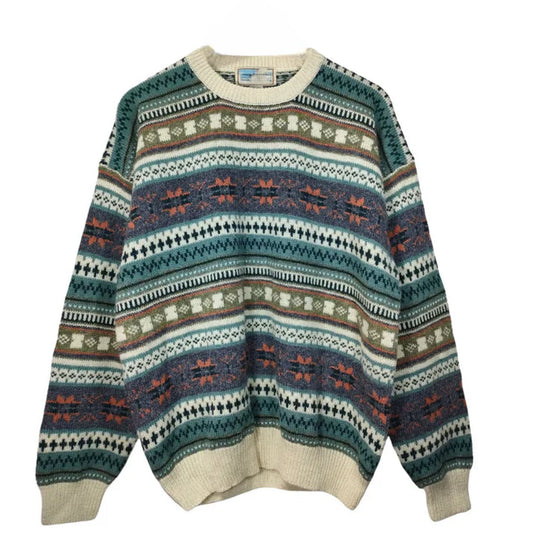 Damenpullover – im angesagten vintage-azteken-design