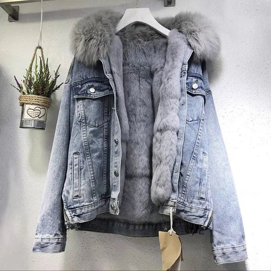 Coole und trendige jeansjacke - mandy