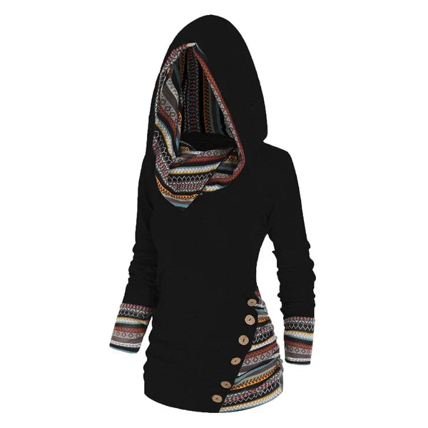 Saymera | lässiger tribal-hoodie