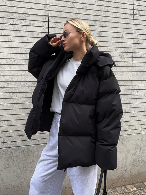 Mollie – stilvolle, lässige damen-pufferjacke