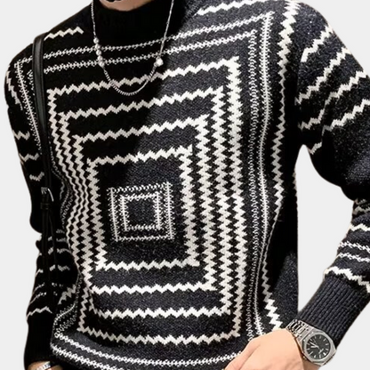 Bane – modischer strickpullover für herren