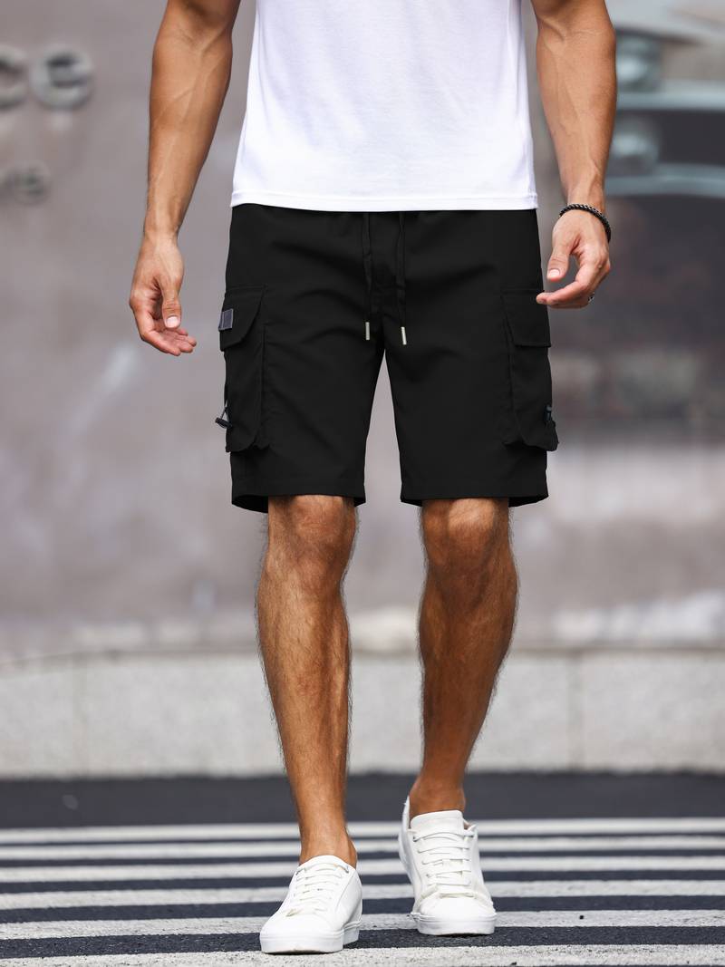 Jonathan – trendige herren-cargoshorts mit kordelzug