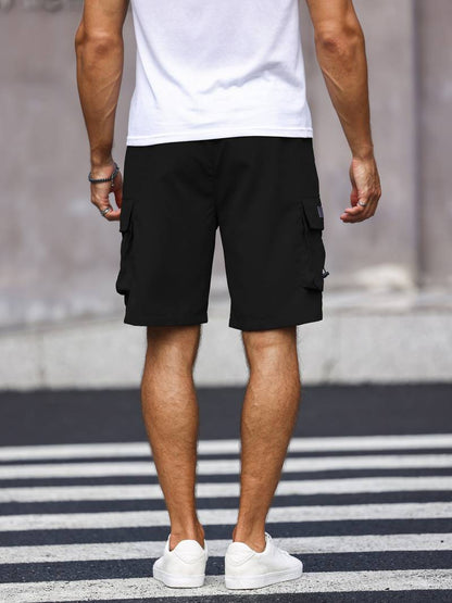 Jonathan – trendige herren-cargoshorts mit kordelzug