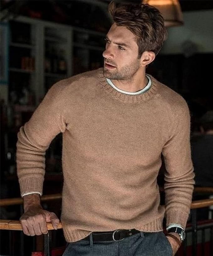 POLO - Stylischer Baumwoll-Pullover für Herren (italienisches Design)