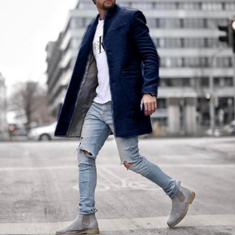 Kevin - lange herren-winterjacke