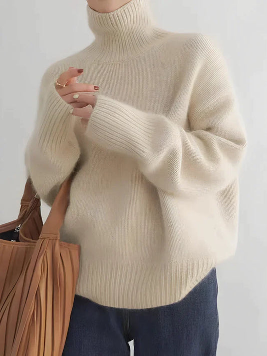 Sophie – stylischer rollkragenpullover für den frühling