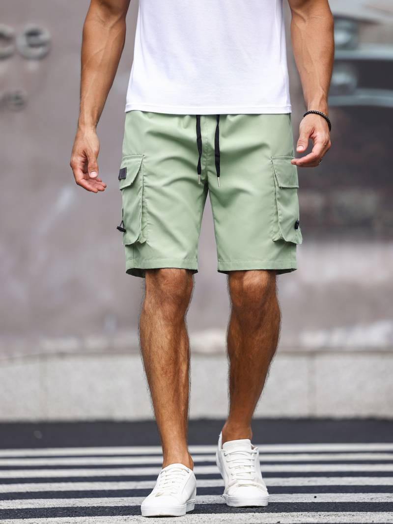 Jonathan – trendige herren-cargoshorts mit kordelzug