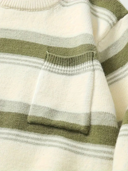 Matthew – stylischer pullover mit streifenmuster für herren