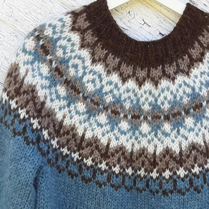 Phillip – vintage-pullover mit rundhalsausschnitt für herren